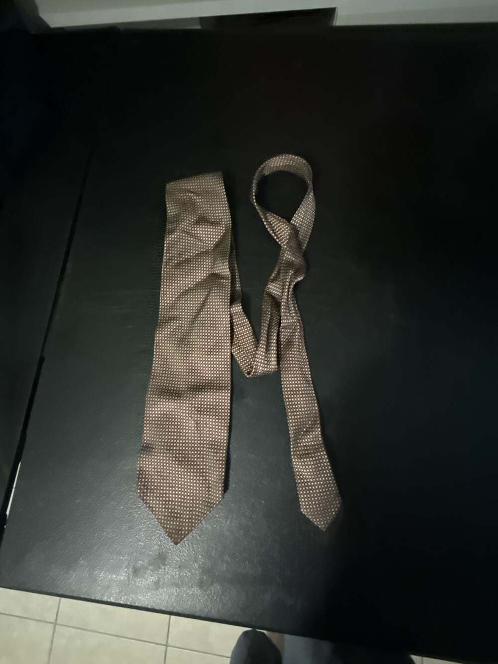 Calvin Klein Collection Men's Geometric Silk Tie